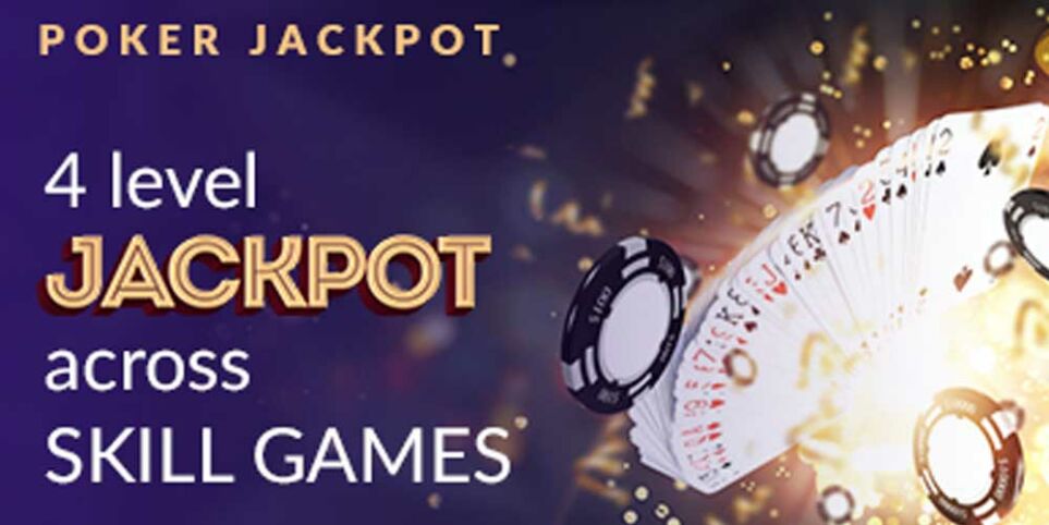 Online poker jackpot