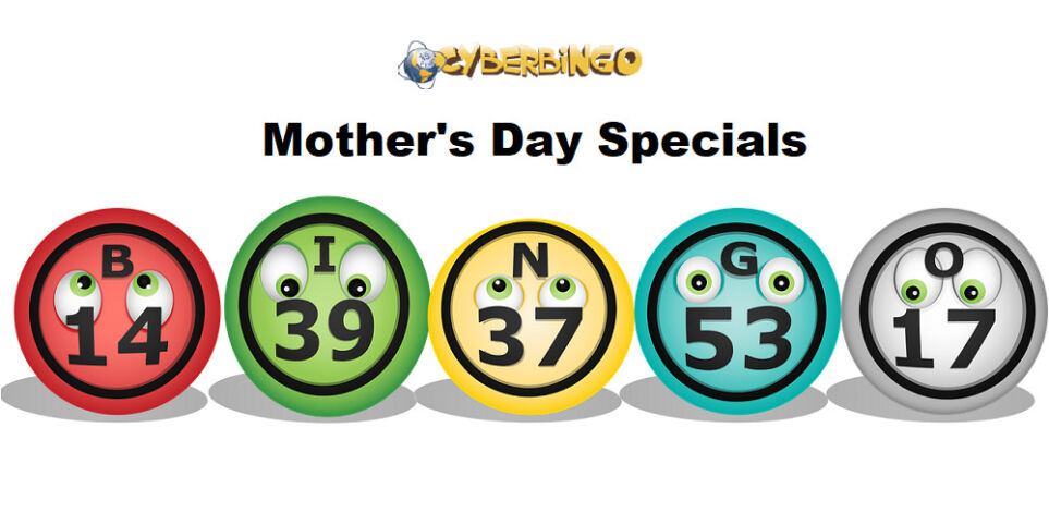 Mother's Day Bingo Specials