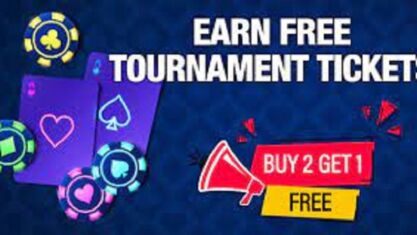 2 for 1 Tournament Ticket Special